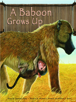 cover image of A Baboon Grows Up